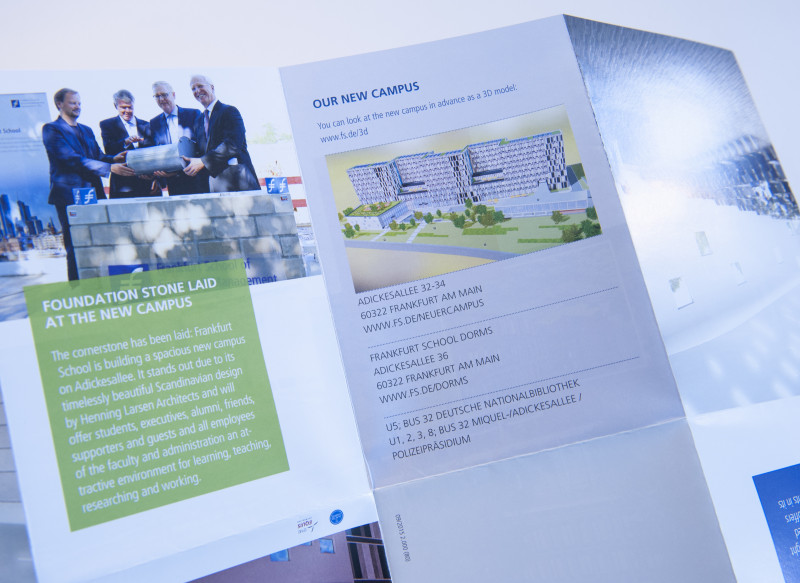 Außenseite Falzflyer