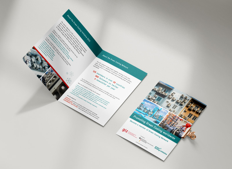 Abbildung eines Flyers