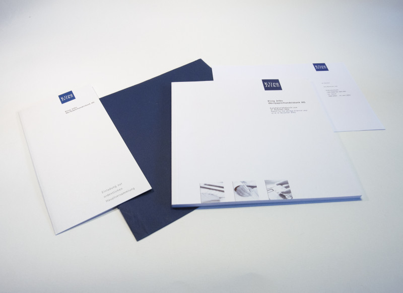 Titel Einladung Geschäftsbericht